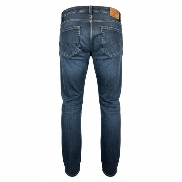 Diesel Larkee Regular Straight Wash 0806X Mens Jeans36x32 Dark Wash Button fly
